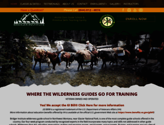 huntingguideschoolmontana.com screenshot
