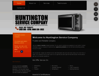 huntingtonservice.net screenshot