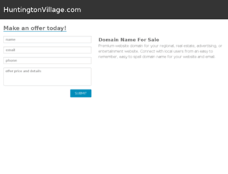huntingtonvillage.com screenshot