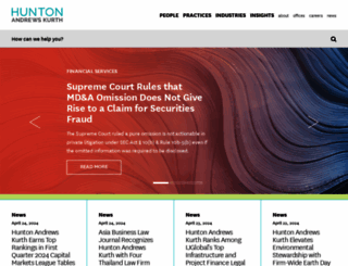 hunton.com screenshot