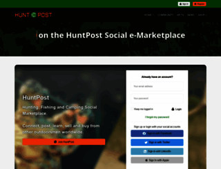 huntpost.org screenshot