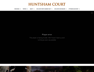huntshamcourt.co.uk screenshot
