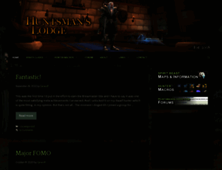 huntsmanslodge.com screenshot