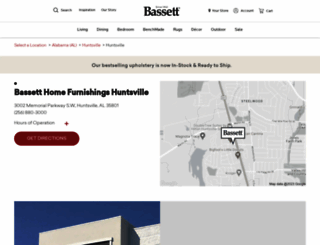 huntsville.bassettfurniture.com screenshot