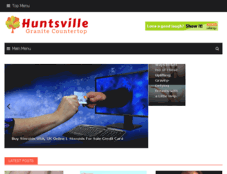 huntsvillegranitecountertop.com screenshot