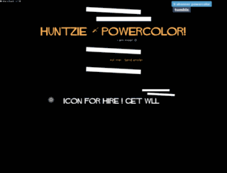 huntzie.fr screenshot