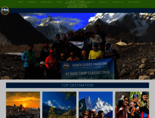hunzaguidespakistan.com screenshot