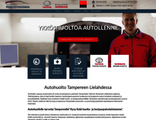 huoltoykkonen.fi screenshot