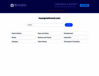 huongviettravel.com screenshot