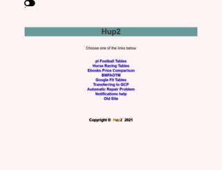 hup2.com screenshot