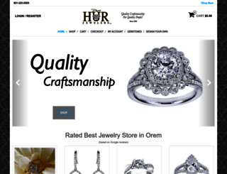 hurjewelers.com screenshot