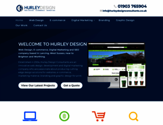 hurleydesignconsultants.co.uk screenshot