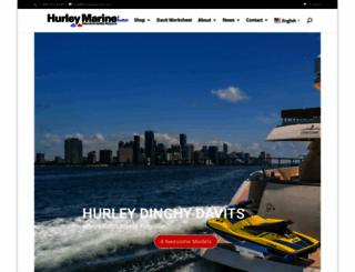 hurleymarine.com screenshot