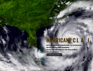 hurricaneclaimlawyer.com screenshot