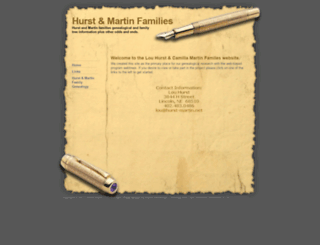 hurst-martin.net screenshot