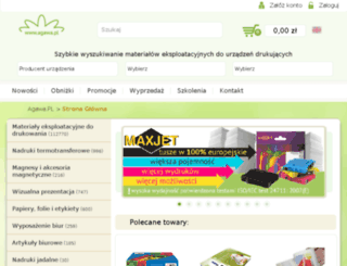 hurt.agawa.pl screenshot