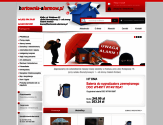 hurtownia-alarmow.pl screenshot