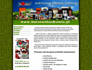 hurtowniazdrowia.pl screenshot