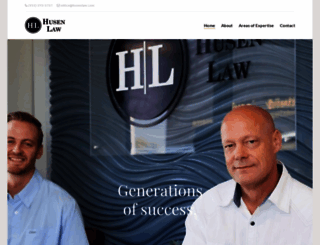 husenlaw.com screenshot