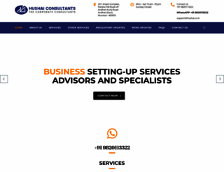 hushai.co.in screenshot