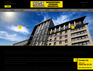 husk-architectural.co.uk screenshot