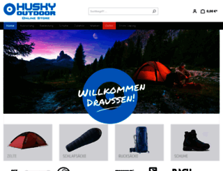 husky-onlinestore.de screenshot