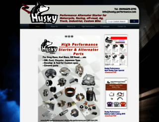 husky-performance.com screenshot