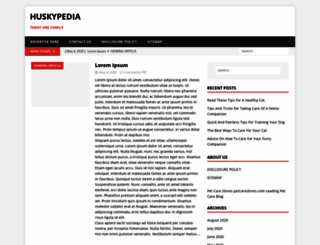 huskypedia.org screenshot
