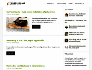 husplushave.dk screenshot