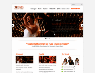 huss-musicinmotion.de screenshot