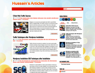hussainarticles.blogspot.com screenshot