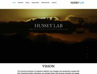 husseylab.com screenshot