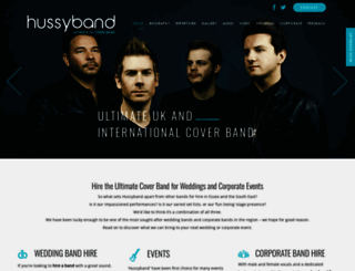 hussyband.com screenshot