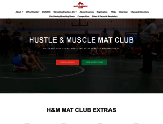 hustlemusclematclub.org screenshot