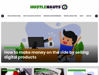 hustlenauts.com screenshot