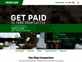 hustlerequipment.com screenshot