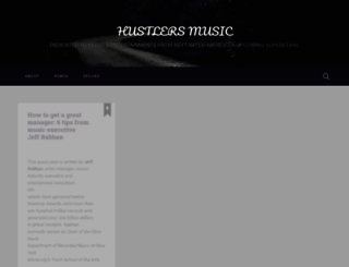 hustlersmusic.wordpress.com screenshot
