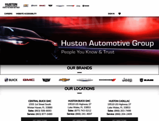 hustonmotors.com screenshot