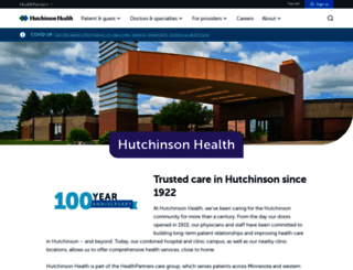 hutchhealth.com screenshot