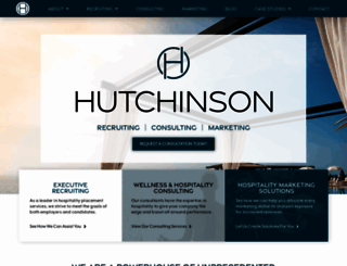 hutchinsonconsulting.com screenshot