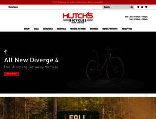 hutchsbicycles.com screenshot