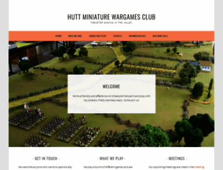 huttclub.wordpress.com screenshot