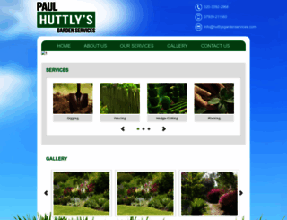 huttlysgardenservices.com screenshot