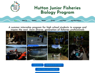 hutton.fisheries.org screenshot