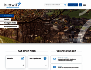 huttwil.ch screenshot
