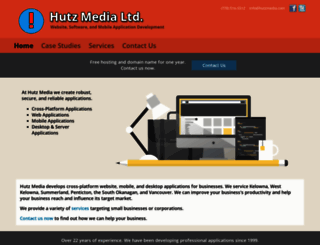 hutzmedia.com screenshot