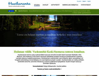 huvilaranta.fi screenshot