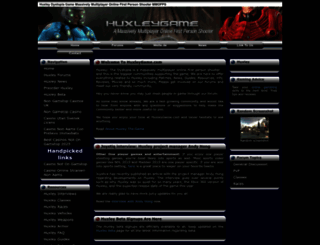 huxleygame.com screenshot