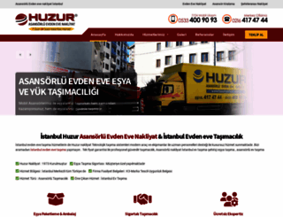 huzurnakliyat.com.tr screenshot