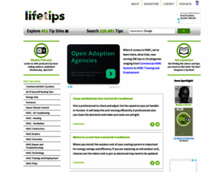 hvac.lifetips.com screenshot